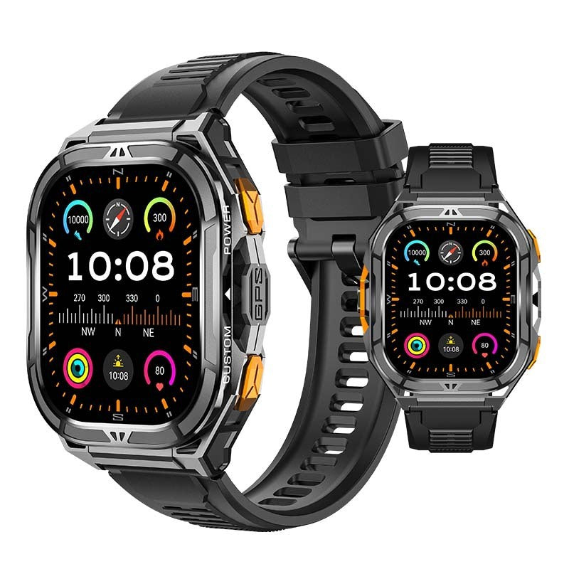 X5 Smart Watch Bluetooth Calling AMOLED Screen GPS