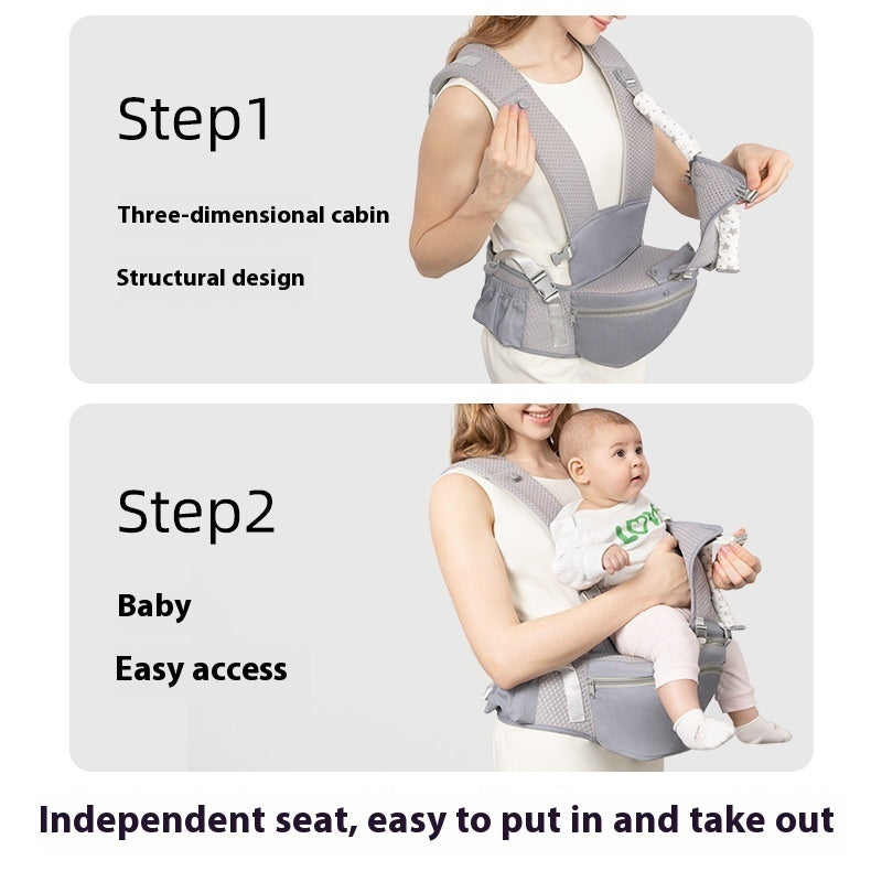 Baby Carrier Waist Stool Lightweight Front Holding